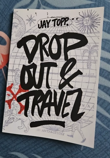 Drop Out And Travel Book A5 Size 115 Pages